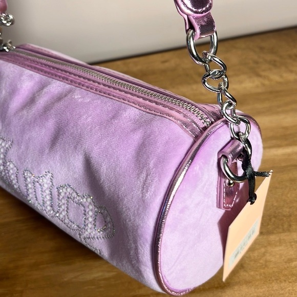 Juicy Couture Small Velour Logo Bag - Picture 9 of 12
